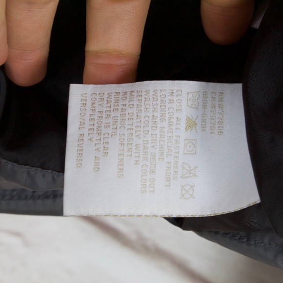 Tommy Hilifiger Fitted Gray Down Jacket Size XS - Picture 5 of 8